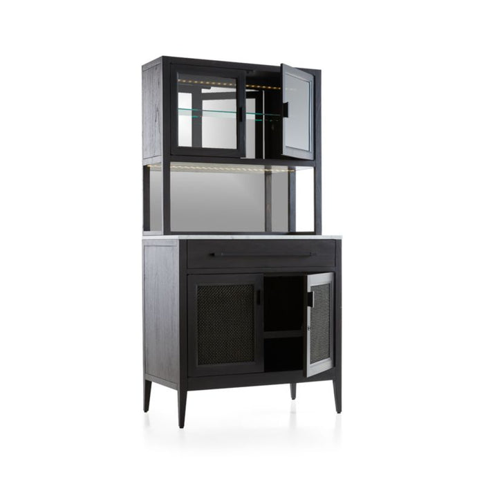 Enzo Bar Cabinet with Marble Top