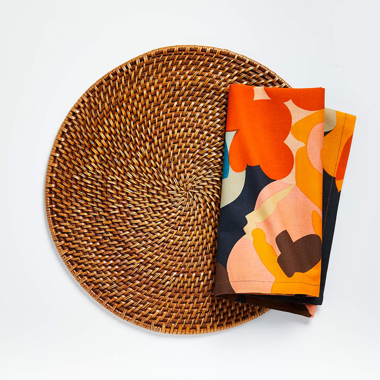 Artesia Black Round Placemat Crate and Barrel Philippines