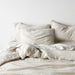 European Flax Certified Linen Warm Natural Full/Queen Duvet Cover