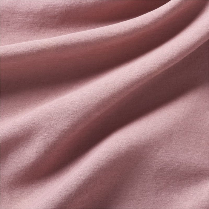 European Flax ®-Certified Linen Moody Mauve Queen Bed Sheet Set