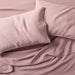 European Flax ®-Certified Linen Moody Mauve Queen Bed Sheet Set