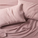 European Flax ®-Certified Linen Moody Mauve Full Bed Sheet Set
