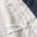 Aire Natural EUROPEAN FLAX -Certified Linen Arcadia Tan and Midnight Navy Border King Duvet Cover