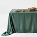 Marin Pine Green Oversized European Flax ¬Æ-Certified Linen Tablecloth