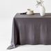 Marin Storm Grey Oversized European Flax ¬Æ-Certified Linen Tablecloth