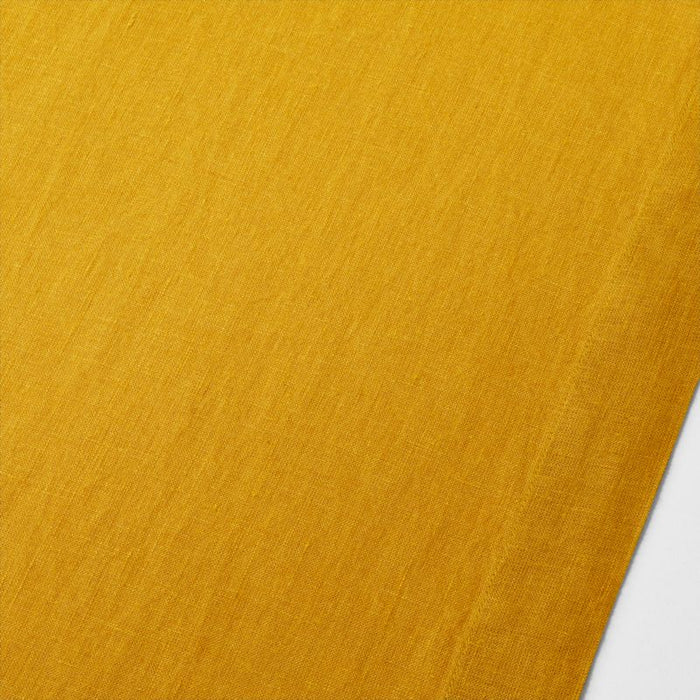 Marin Saffron Yellow European Flax ®-Certified Linen Napkin