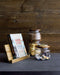Montana 96 oz. Acacia and Glass Jar