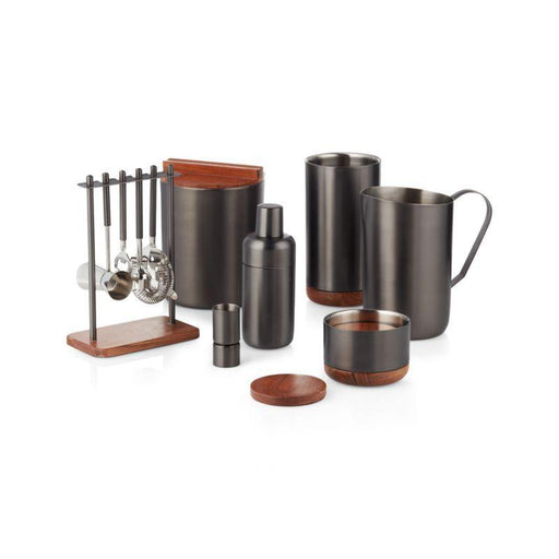 Fenton Graphite and Wood Bar Tool Set