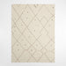 Fez Performance Hand-Tufted Sand Brown Area Rug 6'x9'