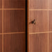 Foliate Walnut Wood Storage Cabinet by Jake Arnold