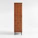 Foliate Walnut Wood Storage Cabinet by Jake Arnold