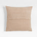 Frances Faux Mohair 23"x23" Frothy Beige Throw Pillow Cover by Jake Arnold