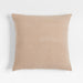 Frances Faux Mohair 23"x23" Frothy Beige Throw Pillow Cover by Jake Arnold