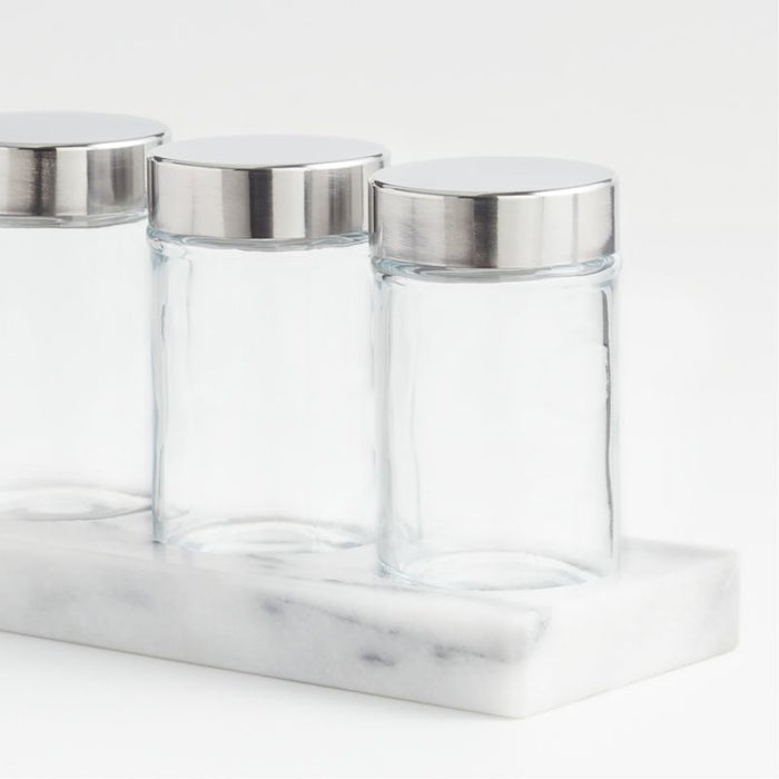 French Kitchen Marble Spice Rack