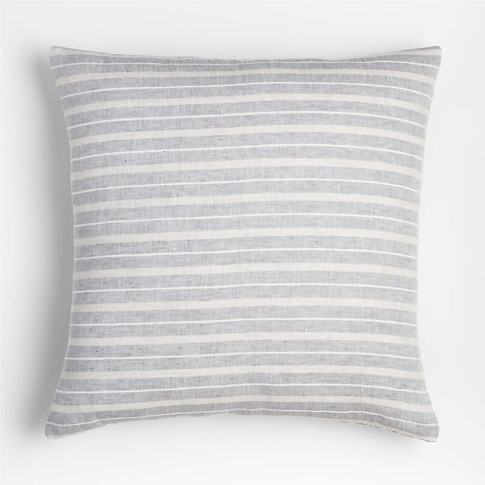 Gil 23"x23" Stripe Throw Pillow Cover by Leanne Ford