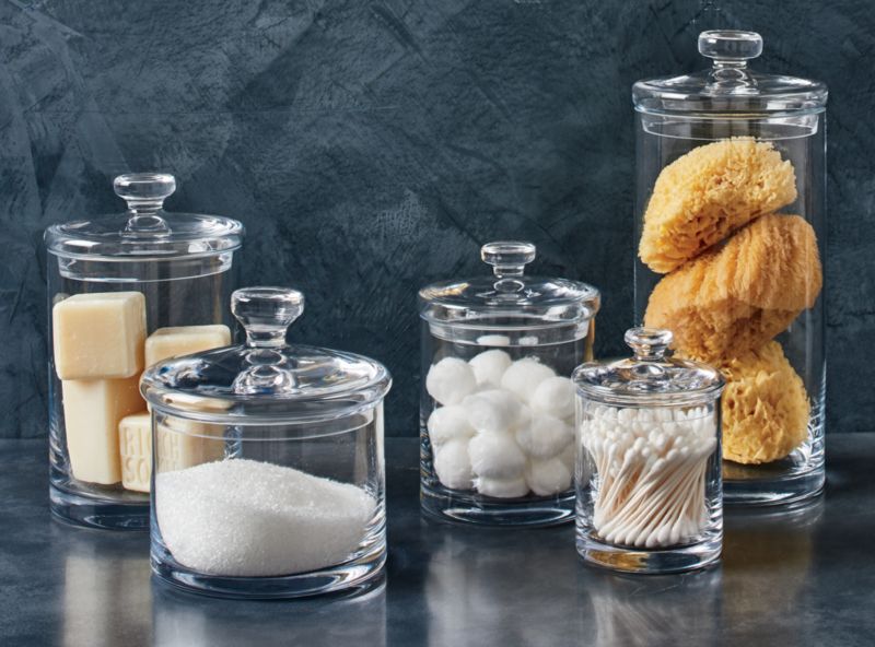 Large Glass Canister