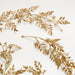 Gold Glitter Leaf Garland 72"