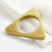 Gold Triangle Napkin Ring