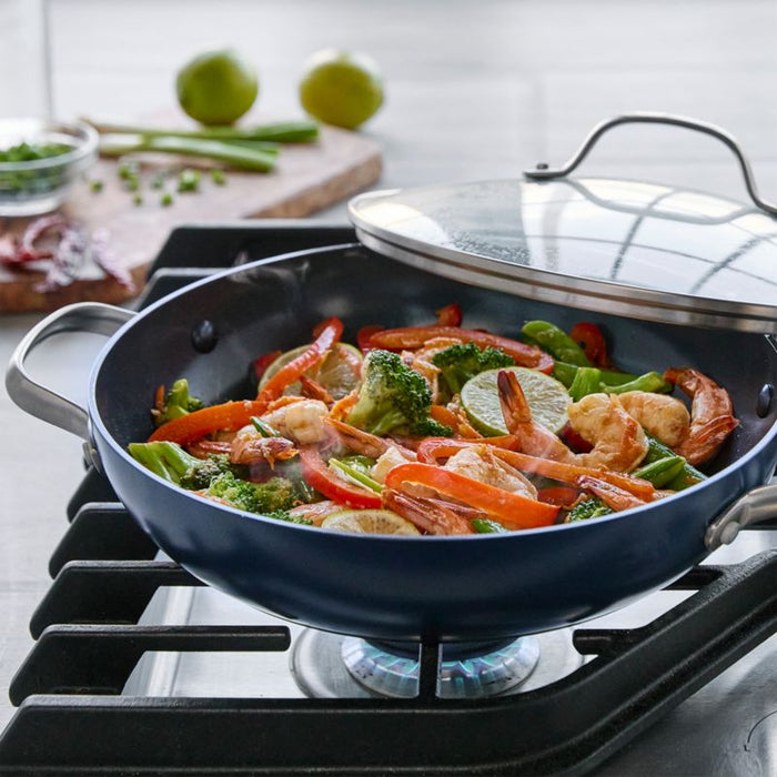 GreenPan Performance Pro Ceramic Non-Stick Everyday Pan with Lid
