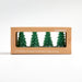 Green Tree Tealights, Set of 4