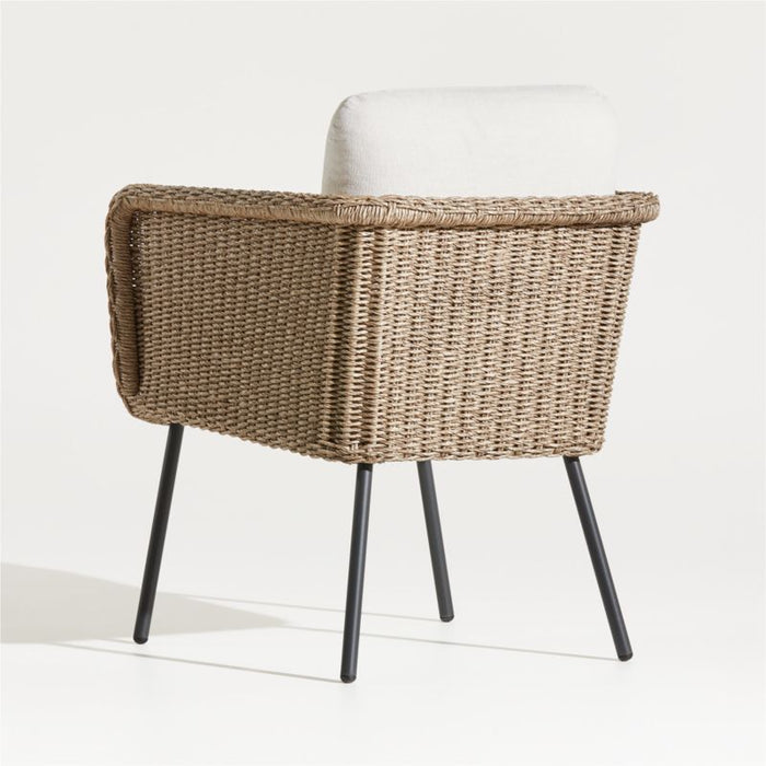 Grotta Wicker Outdoor Dining Arm Chair