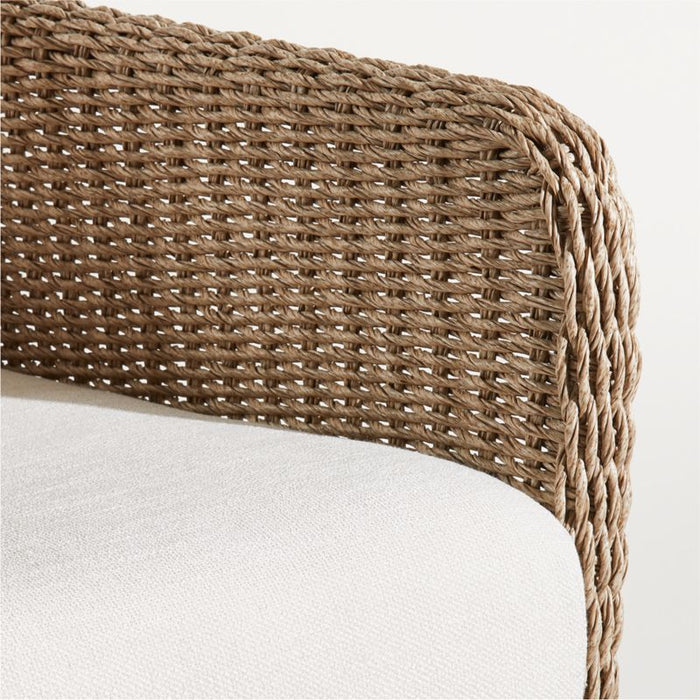 Grotta Wicker Outdoor Dining Arm Chair