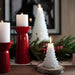 White 6" Tree Candle