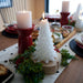 White 6" Tree Candle