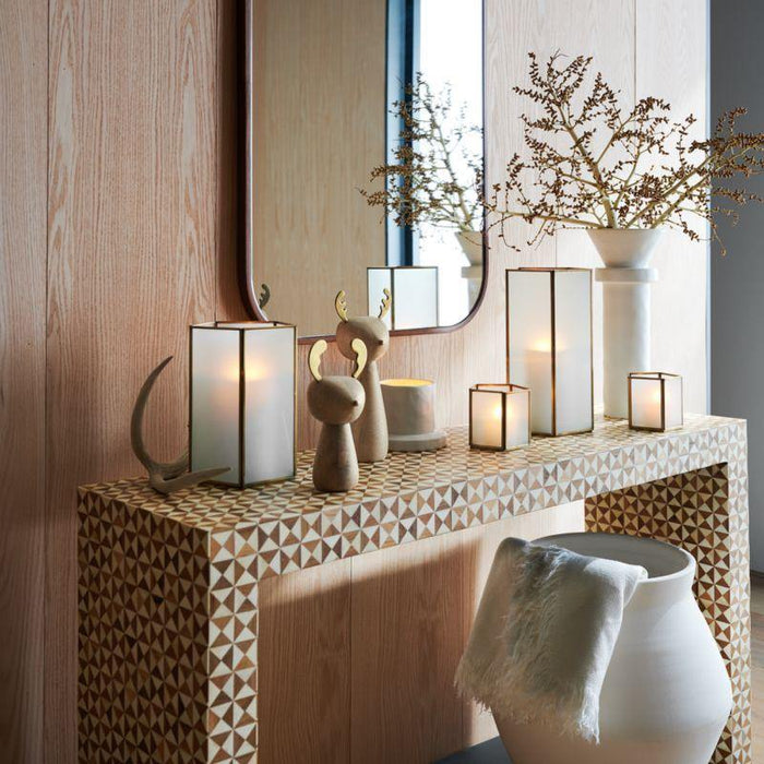 Intarsia Natural Console Table - Crate and Barrel Philippines