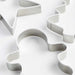 5" Stainless Steel Holiday Cookie Cutters, Set of 3