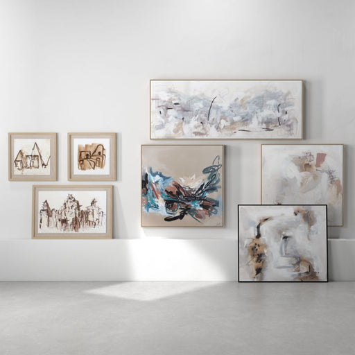 'Note to Self' Framed Wall Art Print 43.5"x37.5" by Huda Hashim