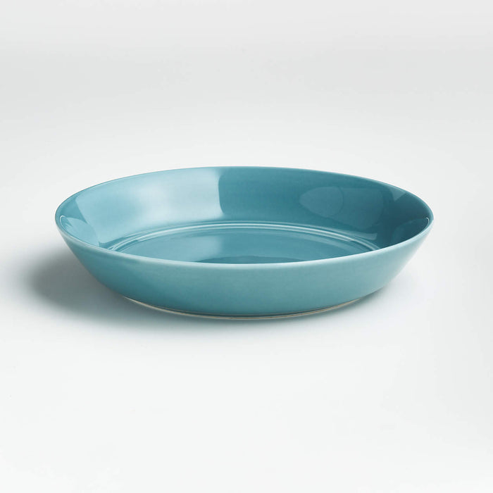Hue Blue Low Bowl