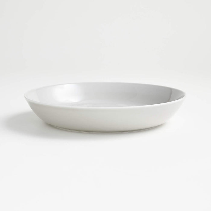 Hue Light Grey Low Bowl