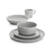 Hue Light Grey Low Bowl