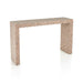 Intarsia Natural Console Table