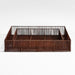 Parker Large Bamboo and Metal Tray by Jake Arnold