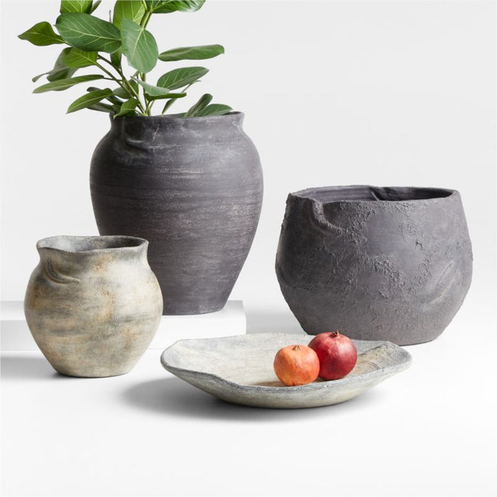 Rue Medium Handmade Ceramic Vase 12.5" by Jake Arnold