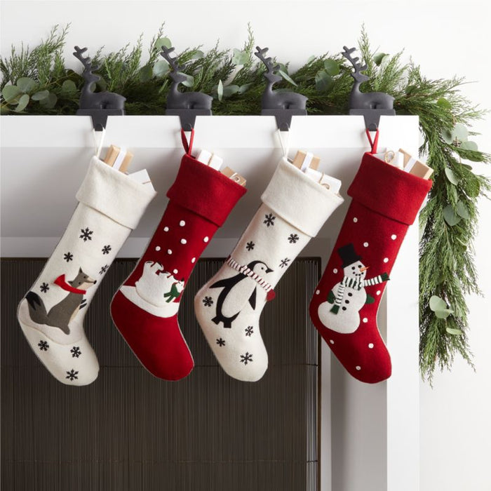 Polar Bear Cub Christmas Stocking