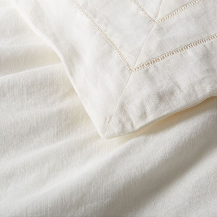 Jude Cotton Linen King Duvet Cover by Jake Arnold