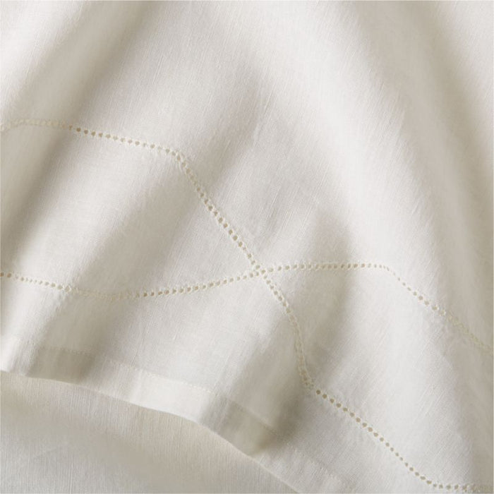 Jude Cotton Linen Queen Bed Sheet Set by Jake Arnold
