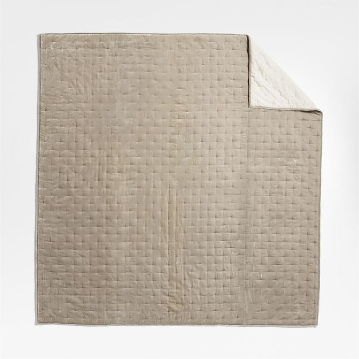 Juliet Dove Velvet King Quilt