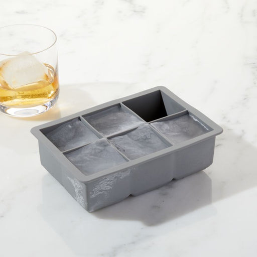 Jumbo Grey Silicone Ice Cube Tray - Crate and Barrel Philippines