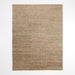 Juneau Wool Sand Brown Area Rug 6'x9'