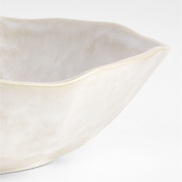 Kiln Off-White Pasta Bowl by Leanne Ford