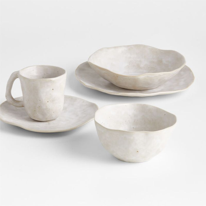 Kiln Off-White Pasta Bowl by Leanne Ford
