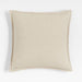 Laundered Linen 20"x20" Moody Mauve Throw Pillow Cover