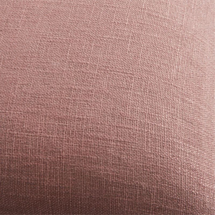 Laundered Linen 20"x20" Moody Mauve Throw Pillow Cover