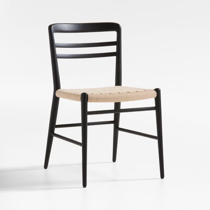 Lausen Natural Wood Dining Side Chair