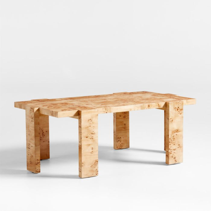 Leon Burl Wood Coffee Table