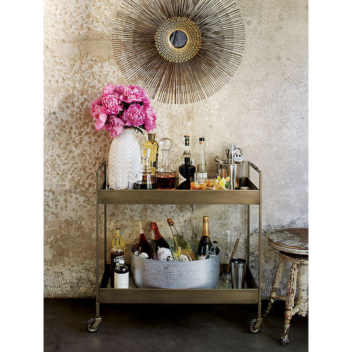Bash Silver Beverage Tub